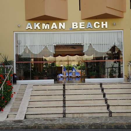 Akman Beach Apart Otel Alanya Exterior foto