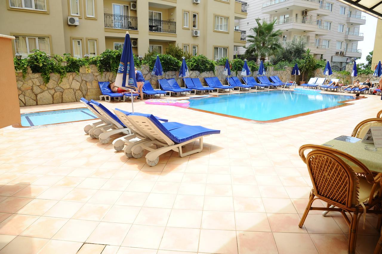 Akman Beach Apart Otel Alanya Exterior foto